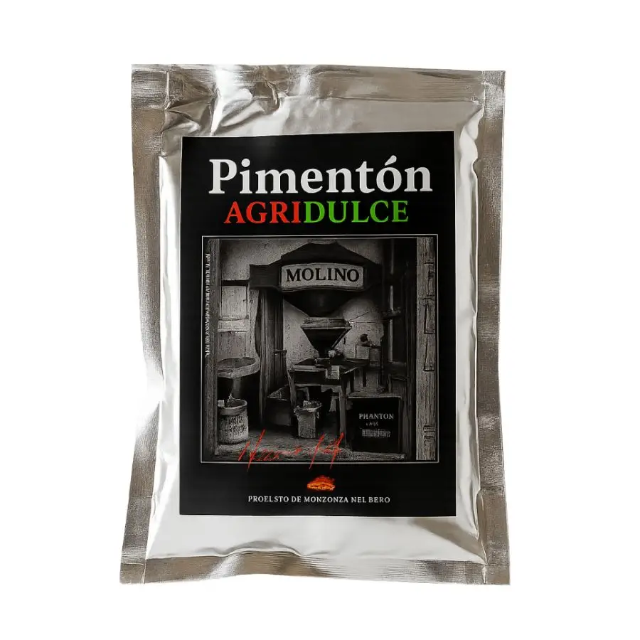 pimentón agridulce en bolsa del Bierzo