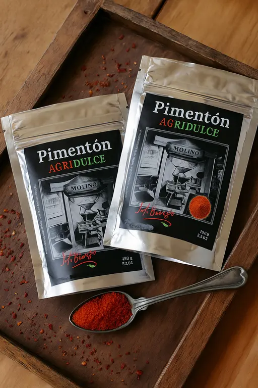 bolsas de pimentón del Bierzo